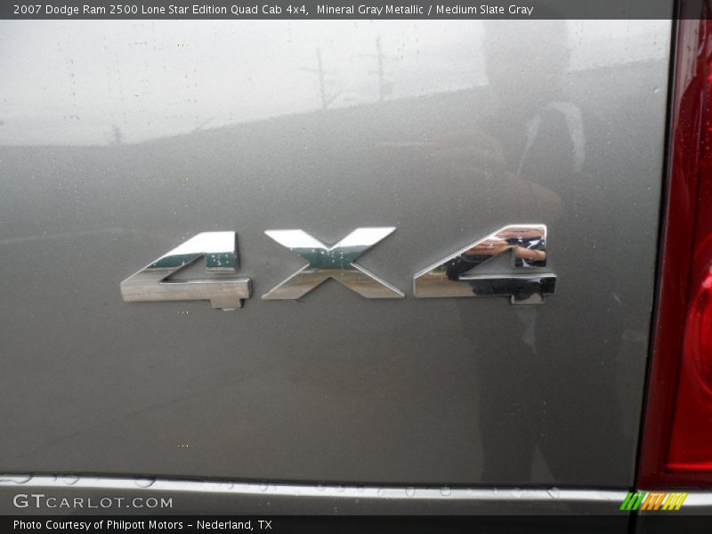 Mineral Gray Metallic / Medium Slate Gray 2007 Dodge Ram 2500 Lone Star Edition Quad Cab 4x4