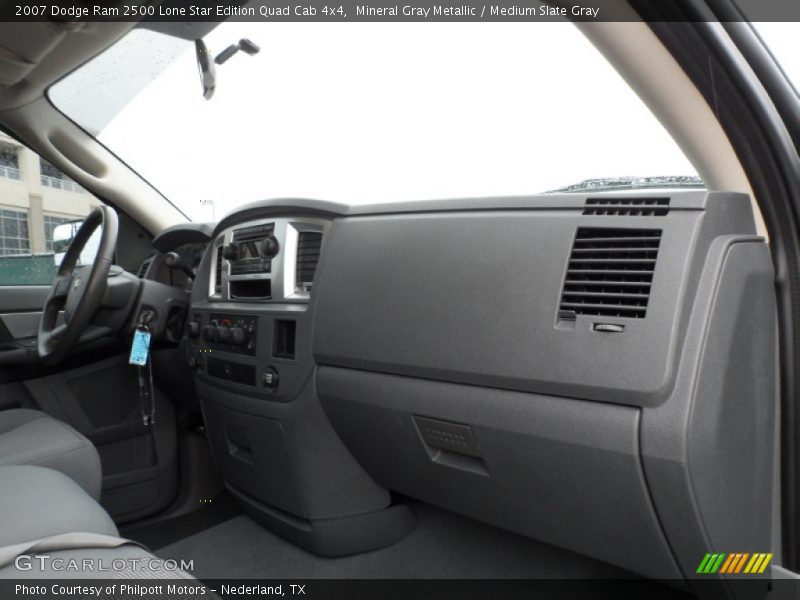 Mineral Gray Metallic / Medium Slate Gray 2007 Dodge Ram 2500 Lone Star Edition Quad Cab 4x4