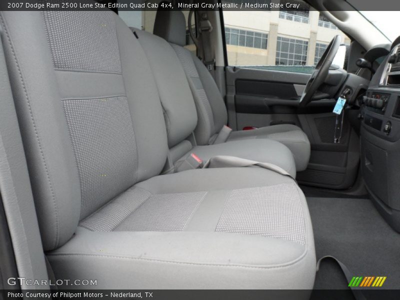 Mineral Gray Metallic / Medium Slate Gray 2007 Dodge Ram 2500 Lone Star Edition Quad Cab 4x4