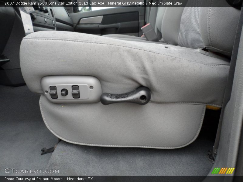 Mineral Gray Metallic / Medium Slate Gray 2007 Dodge Ram 2500 Lone Star Edition Quad Cab 4x4