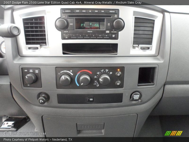 Mineral Gray Metallic / Medium Slate Gray 2007 Dodge Ram 2500 Lone Star Edition Quad Cab 4x4