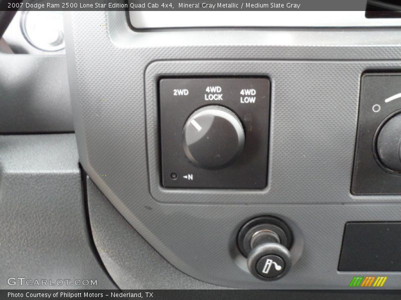 Mineral Gray Metallic / Medium Slate Gray 2007 Dodge Ram 2500 Lone Star Edition Quad Cab 4x4