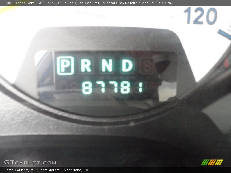 Mineral Gray Metallic / Medium Slate Gray 2007 Dodge Ram 2500 Lone Star Edition Quad Cab 4x4