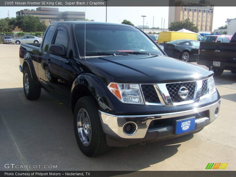 Super Black / Graphite 2005 Nissan Frontier SE King Cab
