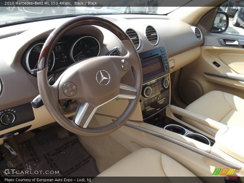 Black / Black 2010 Mercedes-Benz ML 350 4Matic