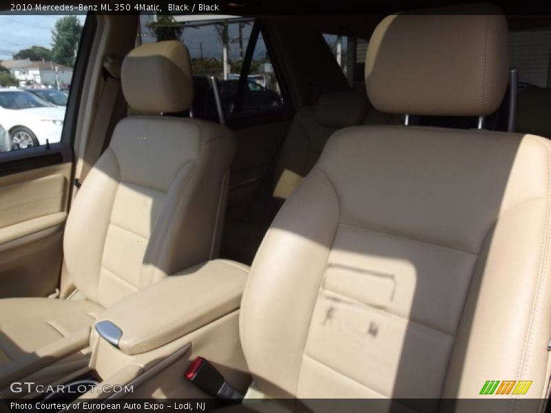 Black / Black 2010 Mercedes-Benz ML 350 4Matic