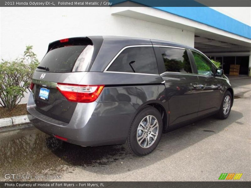 Polished Metal Metallic / Gray 2013 Honda Odyssey EX-L