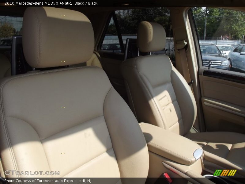 Black / Black 2010 Mercedes-Benz ML 350 4Matic