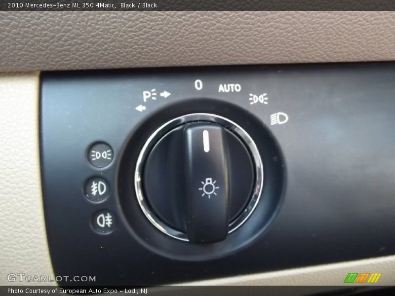 Black / Black 2010 Mercedes-Benz ML 350 4Matic