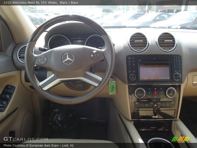 Black / Black 2010 Mercedes-Benz ML 350 4Matic