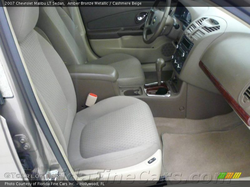Amber Bronze Metallic / Cashmere Beige 2007 Chevrolet Malibu LT Sedan
