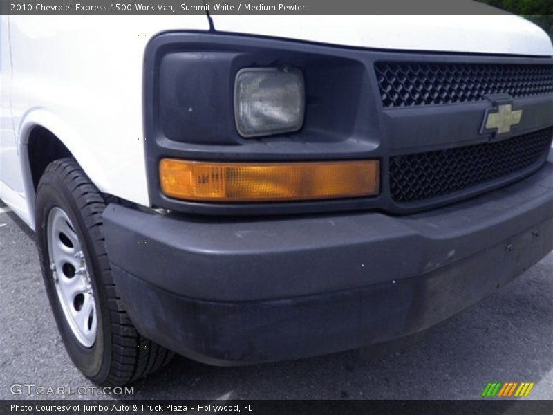 Summit White / Medium Pewter 2010 Chevrolet Express 1500 Work Van