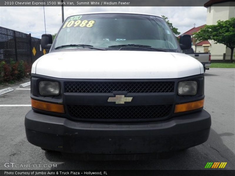 Summit White / Medium Pewter 2010 Chevrolet Express 1500 Work Van