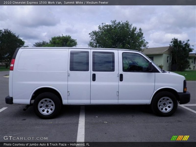 Summit White / Medium Pewter 2010 Chevrolet Express 1500 Work Van