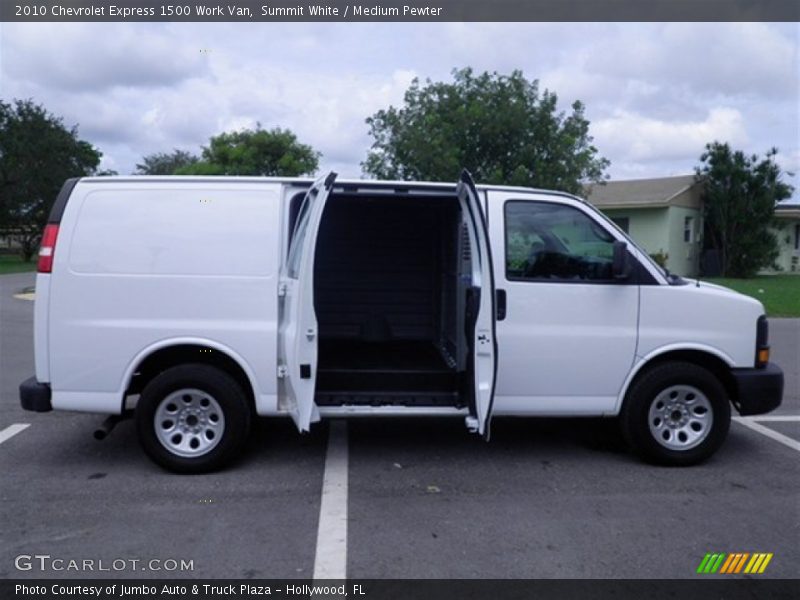 Summit White / Medium Pewter 2010 Chevrolet Express 1500 Work Van