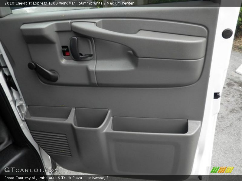 Summit White / Medium Pewter 2010 Chevrolet Express 1500 Work Van