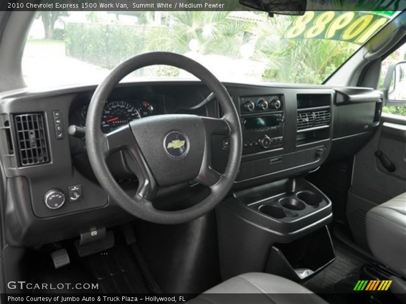 Summit White / Medium Pewter 2010 Chevrolet Express 1500 Work Van