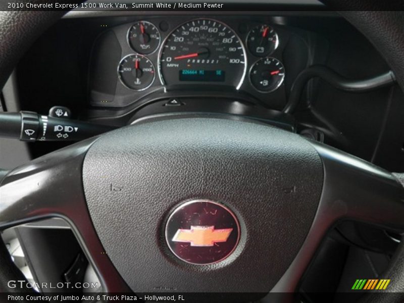 Summit White / Medium Pewter 2010 Chevrolet Express 1500 Work Van