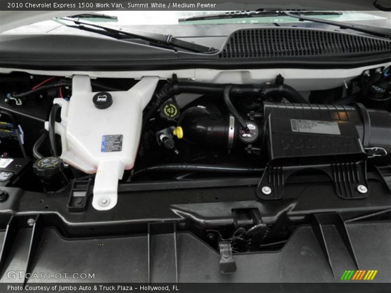 Summit White / Medium Pewter 2010 Chevrolet Express 1500 Work Van
