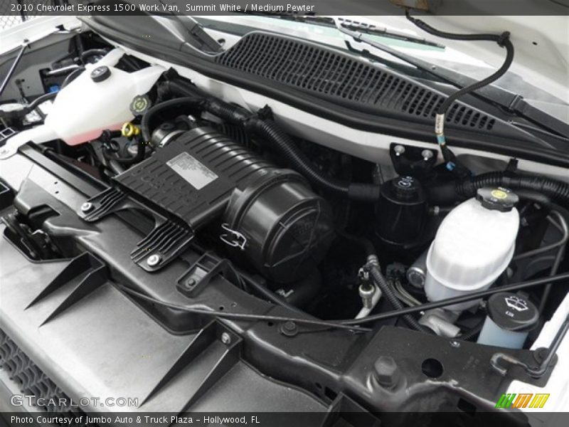 Summit White / Medium Pewter 2010 Chevrolet Express 1500 Work Van