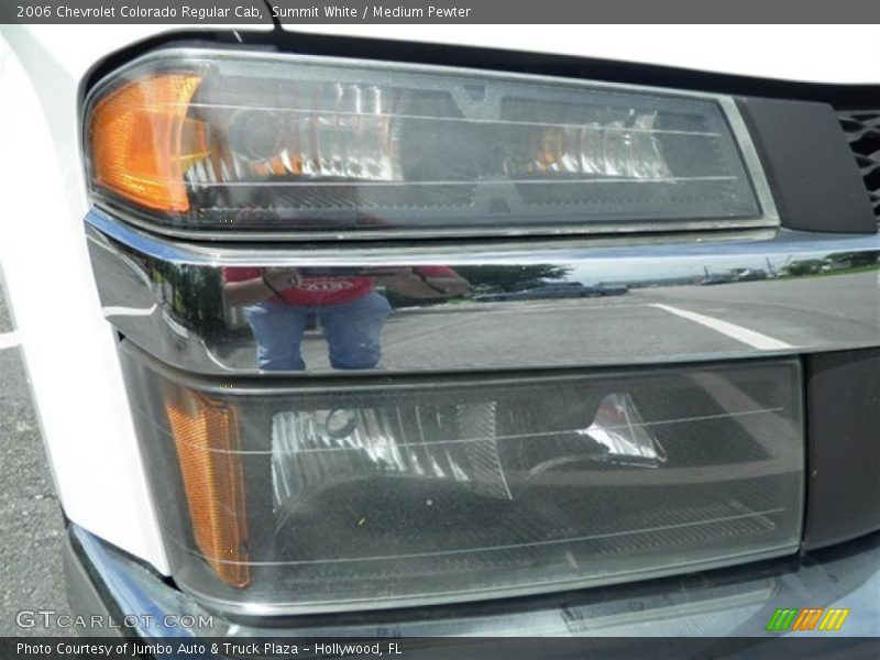 Summit White / Medium Pewter 2006 Chevrolet Colorado Regular Cab
