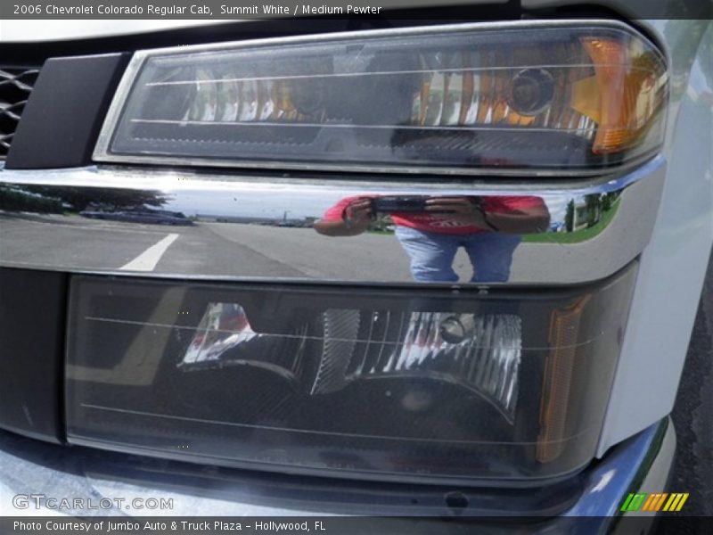 Summit White / Medium Pewter 2006 Chevrolet Colorado Regular Cab