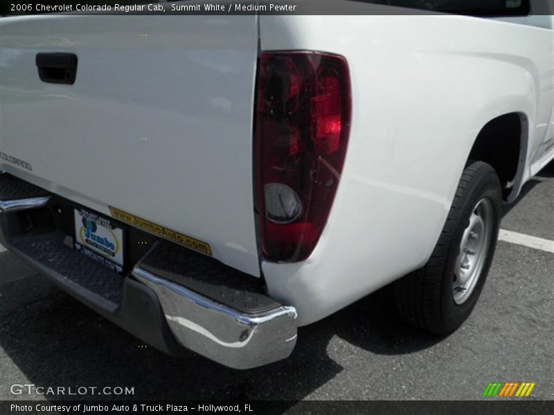 Summit White / Medium Pewter 2006 Chevrolet Colorado Regular Cab