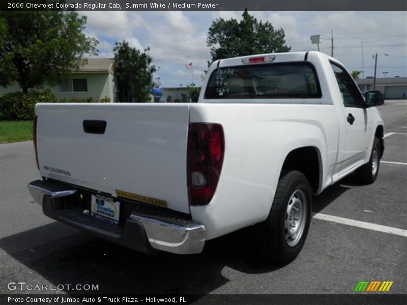 Summit White / Medium Pewter 2006 Chevrolet Colorado Regular Cab