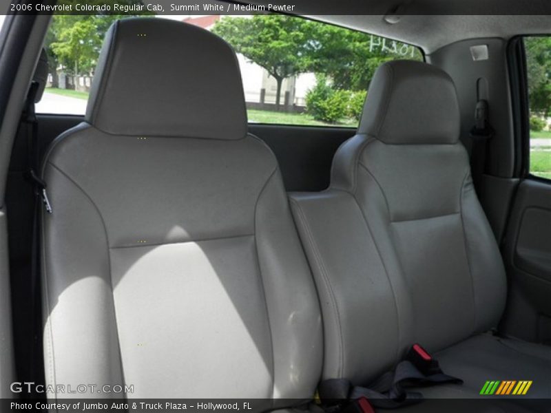 Summit White / Medium Pewter 2006 Chevrolet Colorado Regular Cab