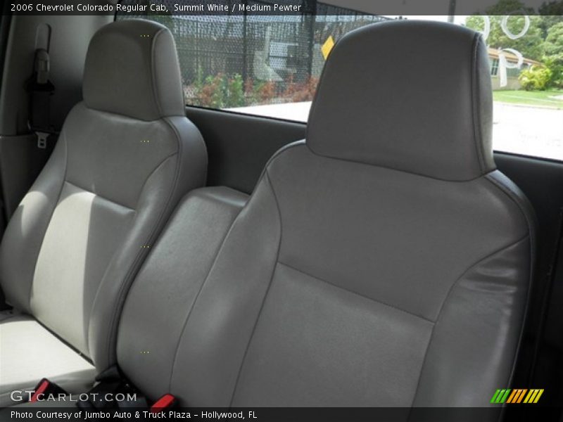 Summit White / Medium Pewter 2006 Chevrolet Colorado Regular Cab