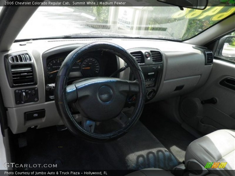 Summit White / Medium Pewter 2006 Chevrolet Colorado Regular Cab