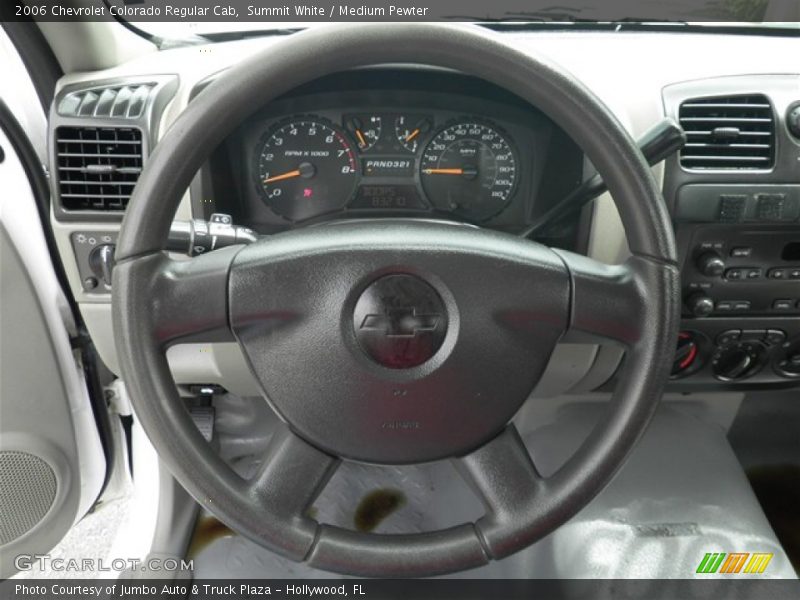Summit White / Medium Pewter 2006 Chevrolet Colorado Regular Cab
