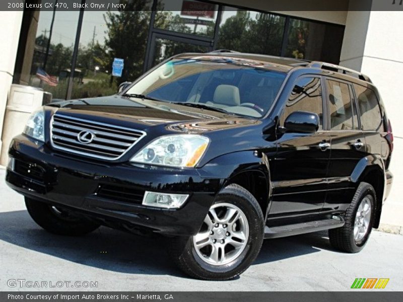 Black Onyx / Ivory 2008 Lexus GX 470