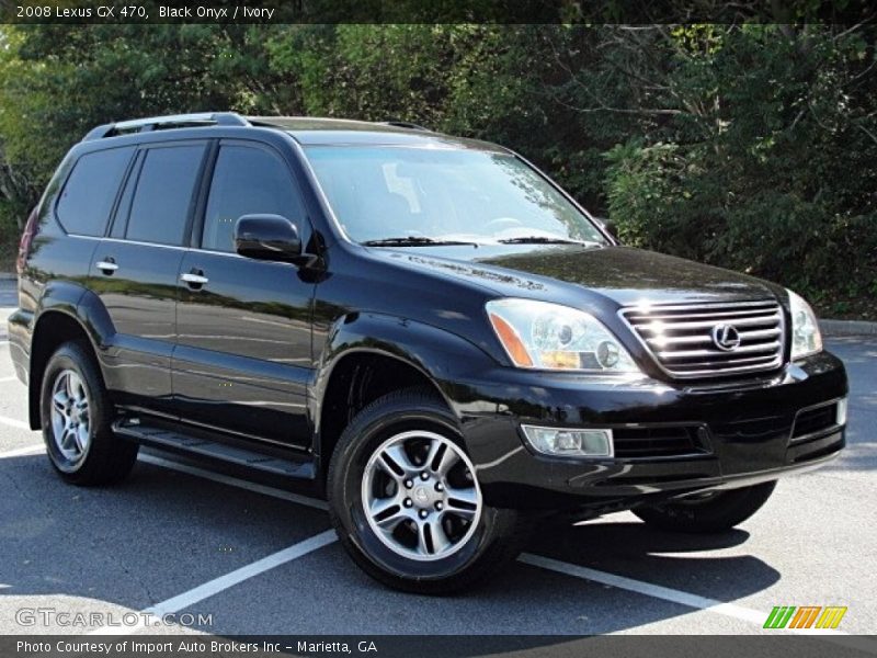 Black Onyx / Ivory 2008 Lexus GX 470