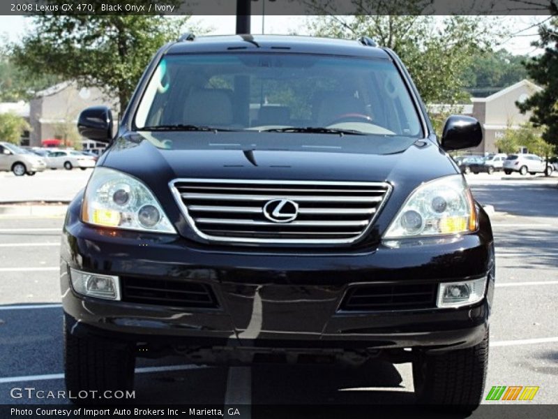 Black Onyx / Ivory 2008 Lexus GX 470
