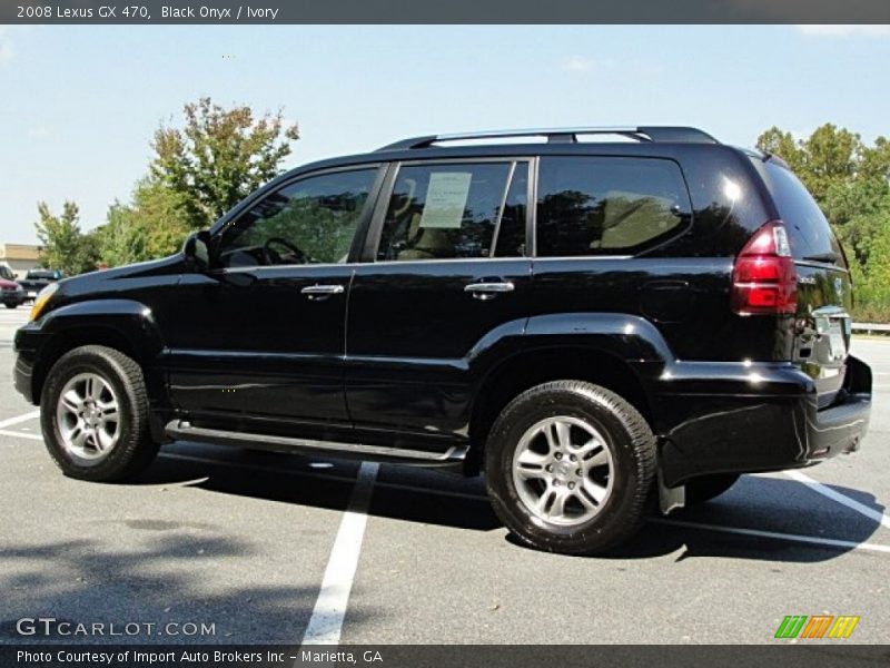 Black Onyx / Ivory 2008 Lexus GX 470