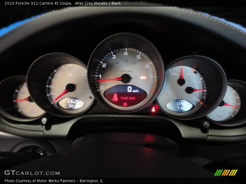  2010 911 Carrera 4S Coupe Carrera 4S Coupe Gauges