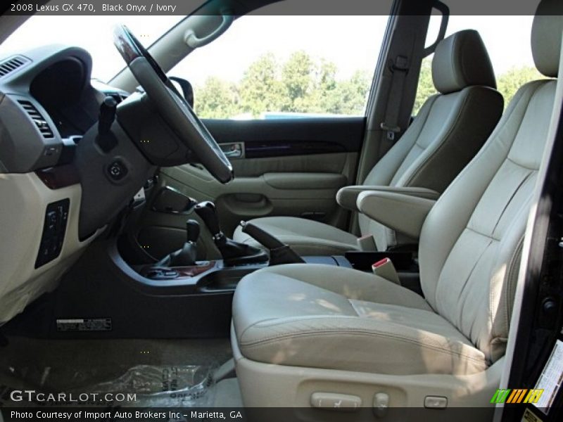 Black Onyx / Ivory 2008 Lexus GX 470