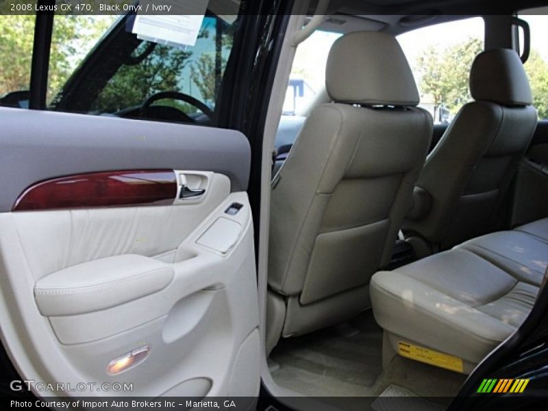 Black Onyx / Ivory 2008 Lexus GX 470