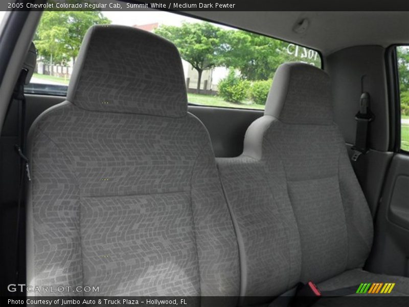 Summit White / Medium Dark Pewter 2005 Chevrolet Colorado Regular Cab