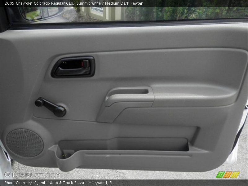 Summit White / Medium Dark Pewter 2005 Chevrolet Colorado Regular Cab