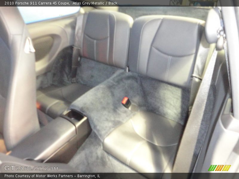 Atlas Grey Metallic / Black 2010 Porsche 911 Carrera 4S Coupe