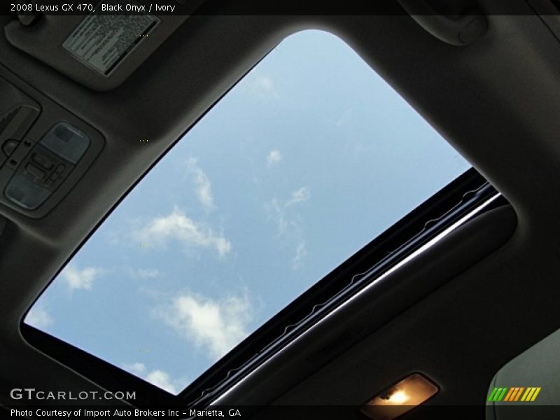 Black Onyx / Ivory 2008 Lexus GX 470