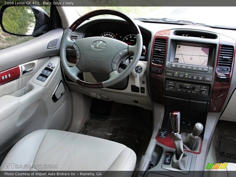 Black Onyx / Ivory 2008 Lexus GX 470