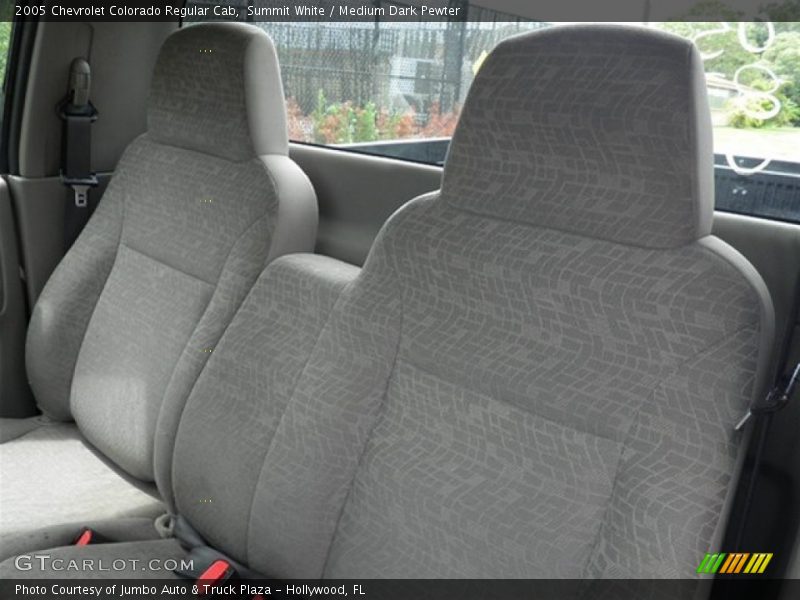 Summit White / Medium Dark Pewter 2005 Chevrolet Colorado Regular Cab