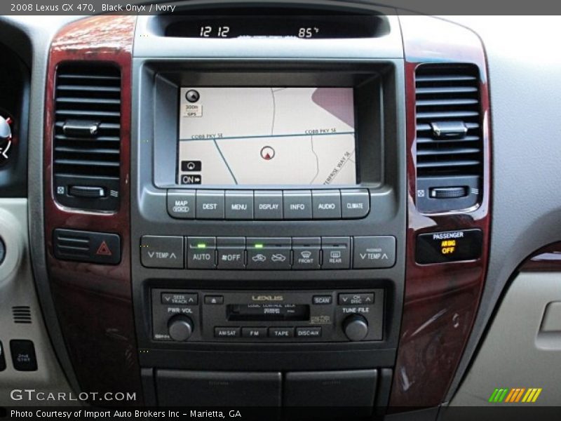 Black Onyx / Ivory 2008 Lexus GX 470