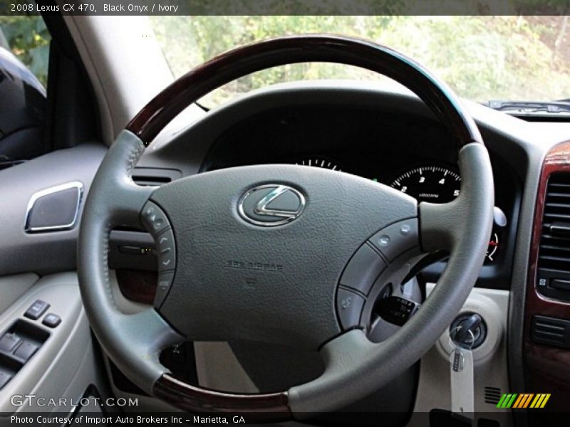 Black Onyx / Ivory 2008 Lexus GX 470