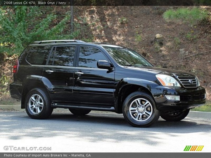 Black Onyx / Ivory 2008 Lexus GX 470