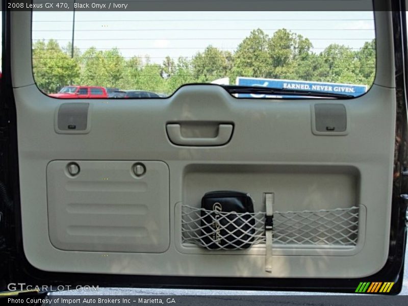 Black Onyx / Ivory 2008 Lexus GX 470