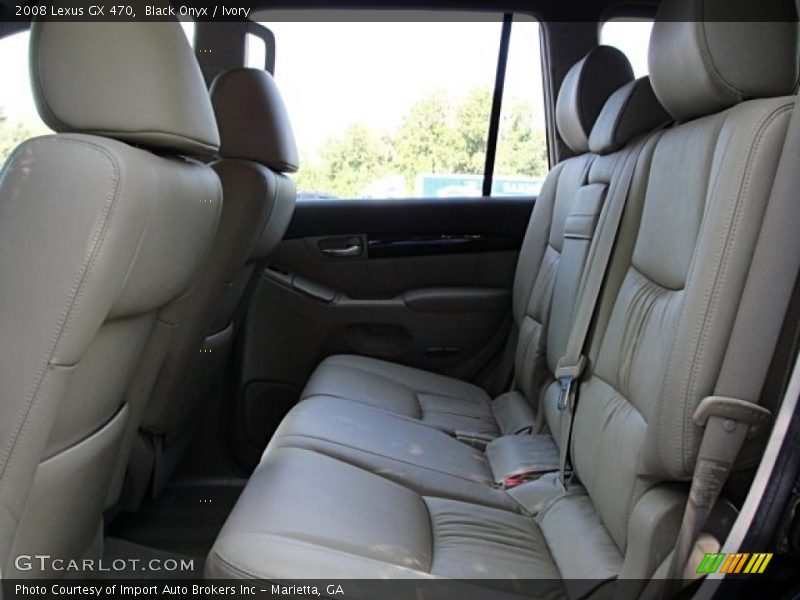 Black Onyx / Ivory 2008 Lexus GX 470